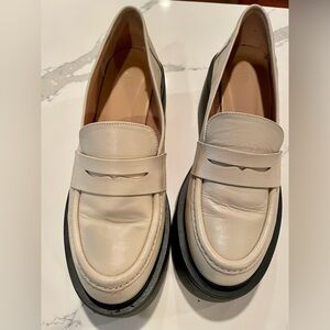 Anthropologie Maeve Platform Loafers Lugged Sole Size EU 39 US 8.5